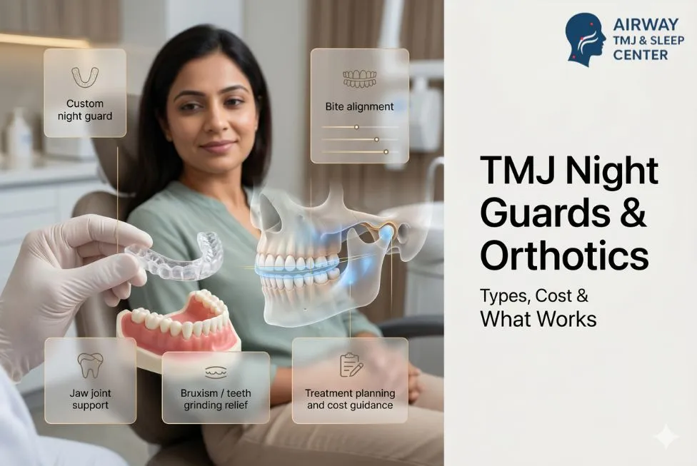 TMJ Night Gaurds and Orthotics