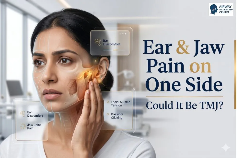 Ear and Jaw Pain on One Side