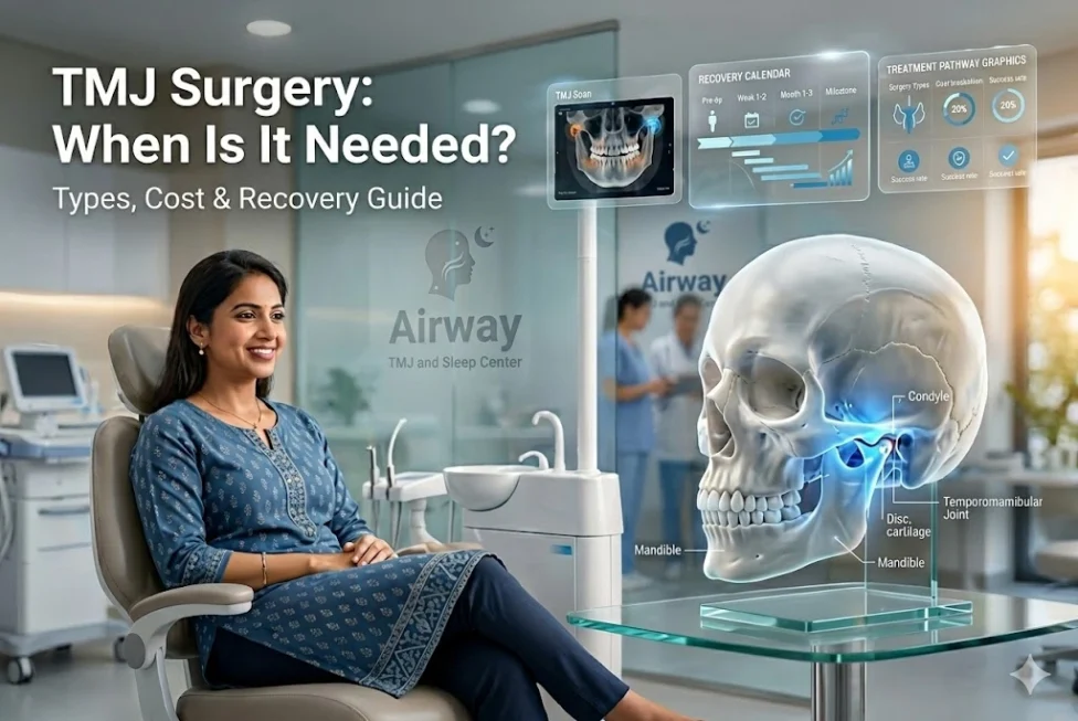 TMJ Surgery When Needed