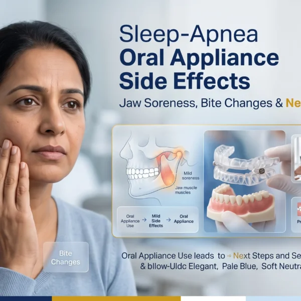 Sleep Apnea Oral Appliances Side Effect