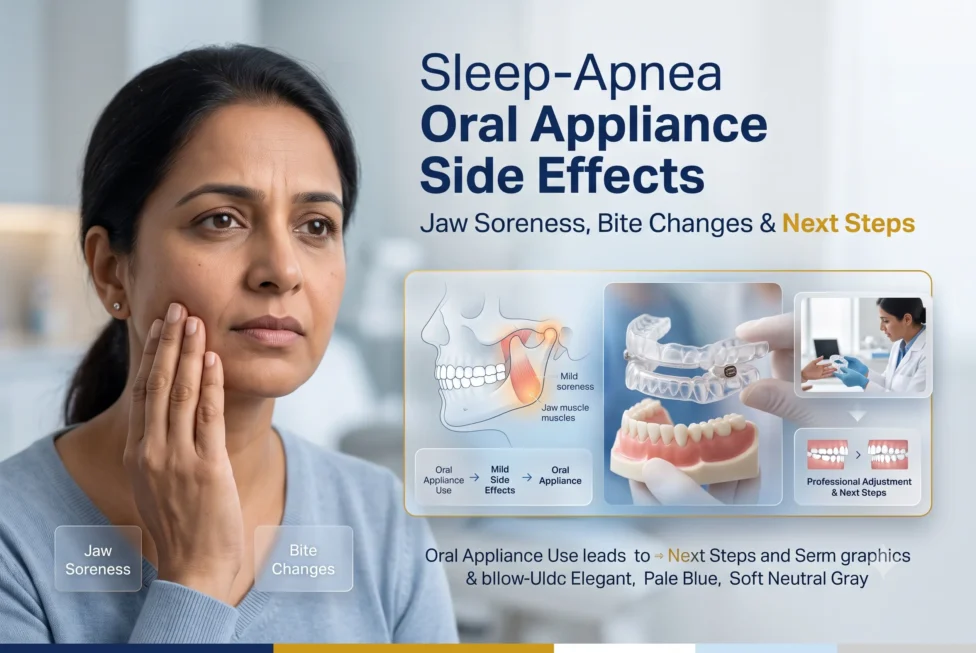 Sleep Apnea Oral Appliances Side Effect
